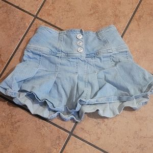 Jean Short Skirt!
